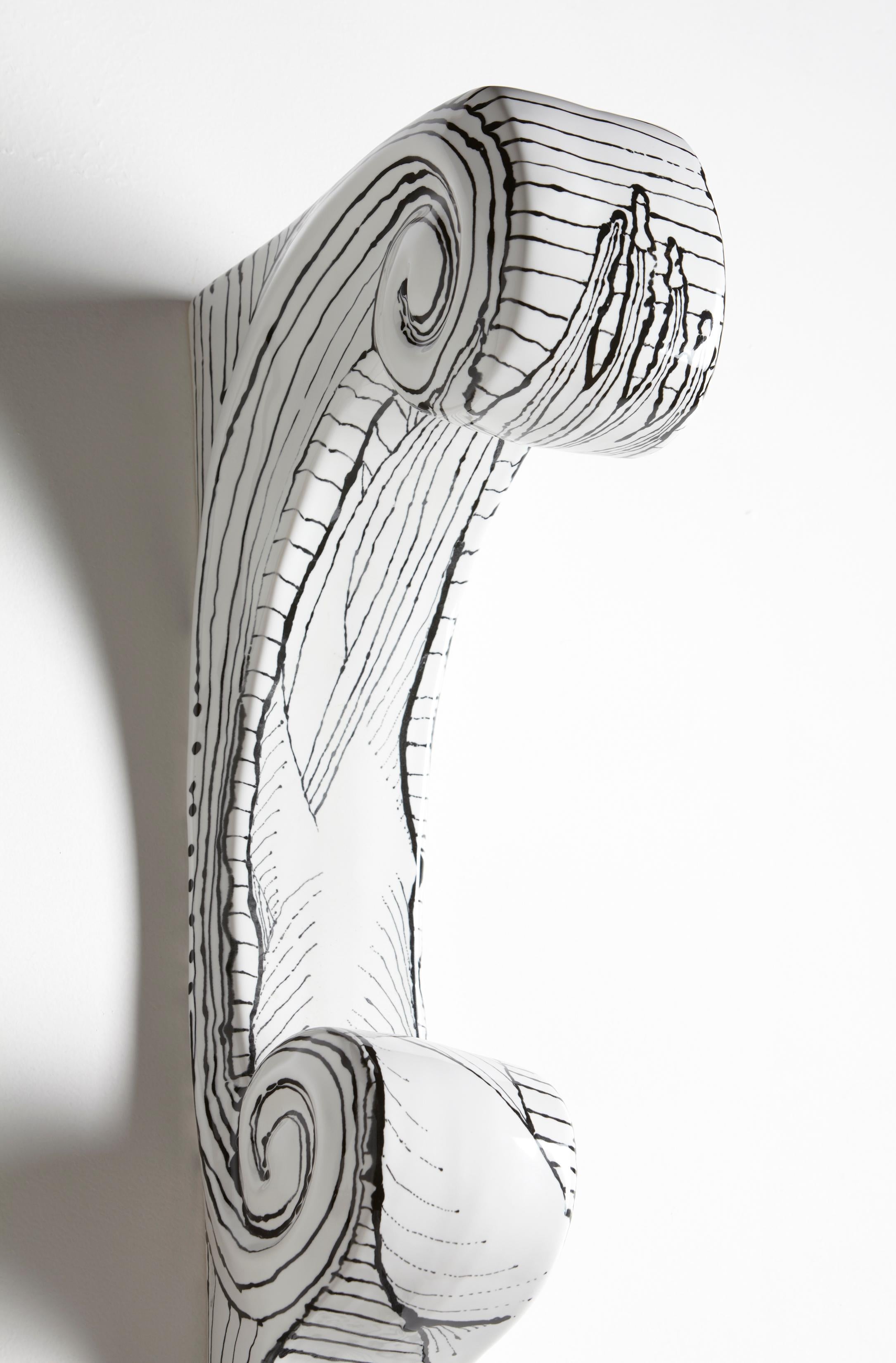 Leslie Fry_Support Quartet_2014_Sculpture_Glazed Vitrious China_Koehler Artist For Sale 1
