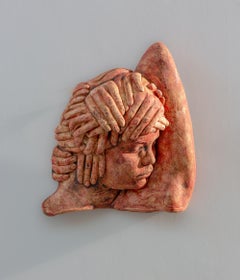 Leslie Fry_Touched_2025_Ceramic sculpture_Portraiture