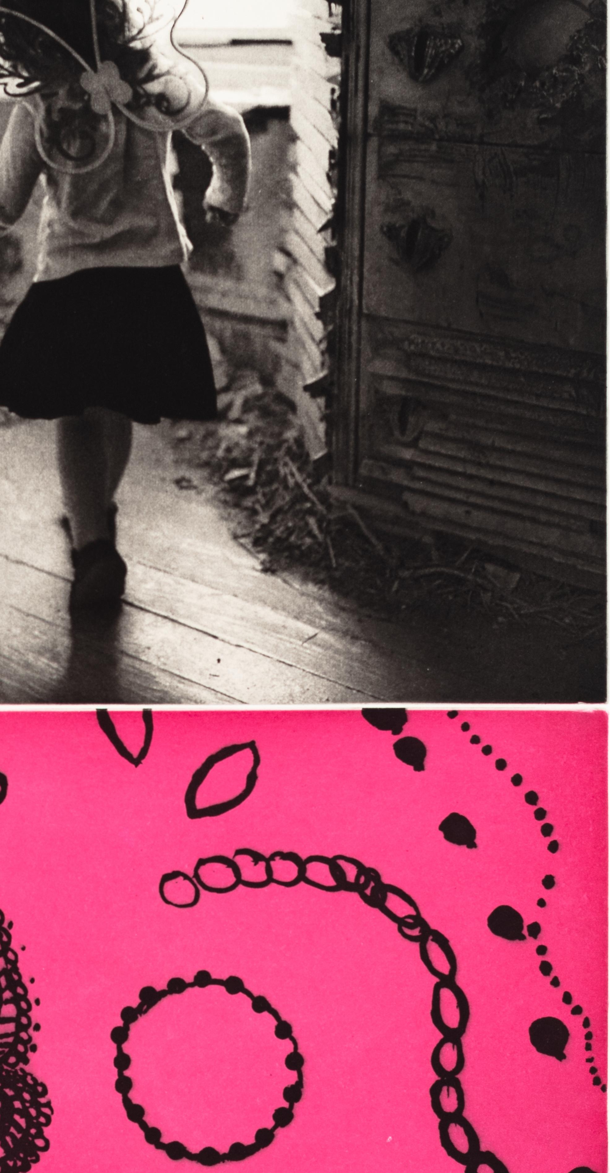 These images are from a series that strives to revisualize time , blurring the boundaries of current political events and childhood memories.  The haunting photogravure image is in conversation with the sugar lift aquatint drawing. 