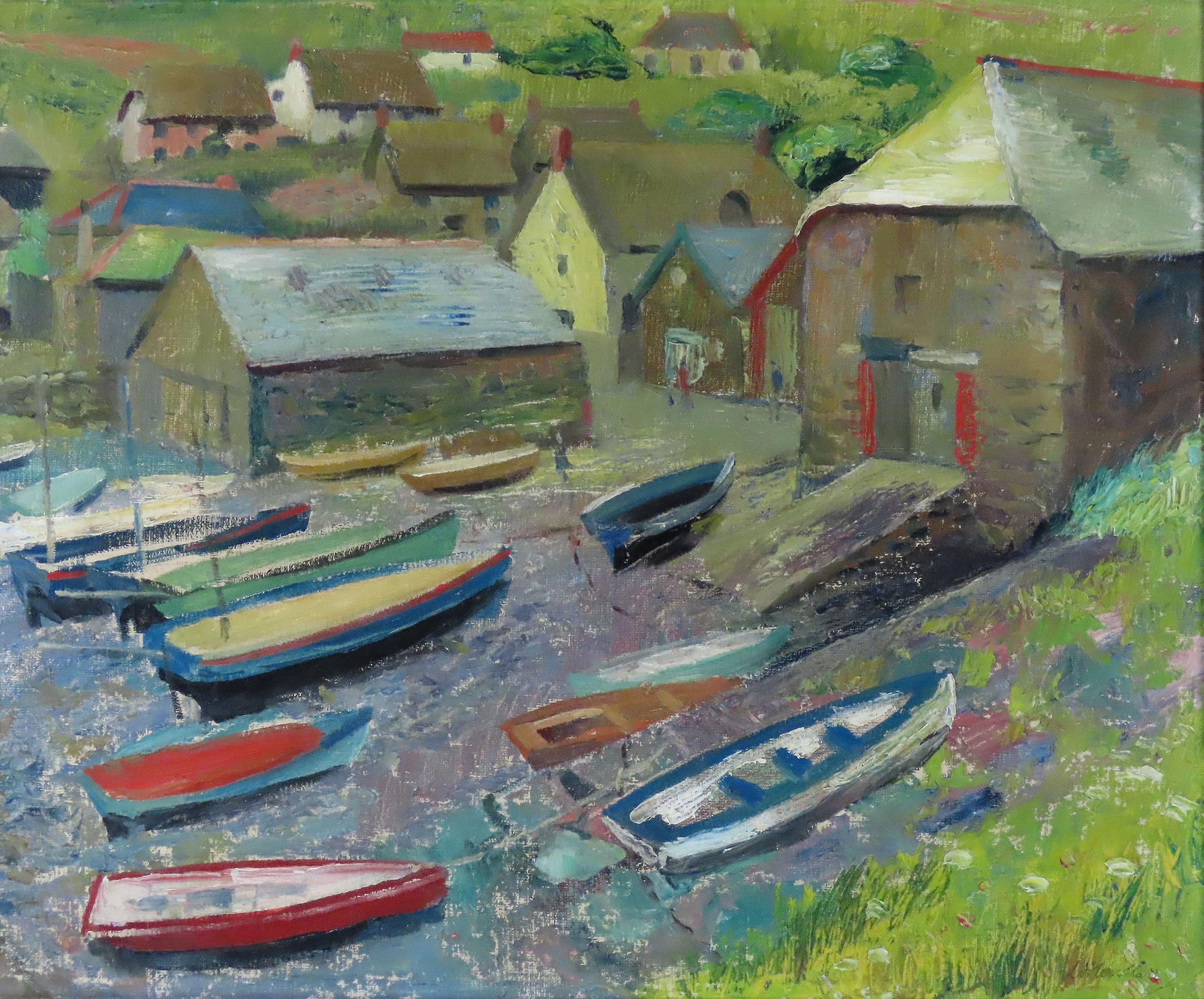 Original Oil on Canvas. Leslie Hall Woollatt. 