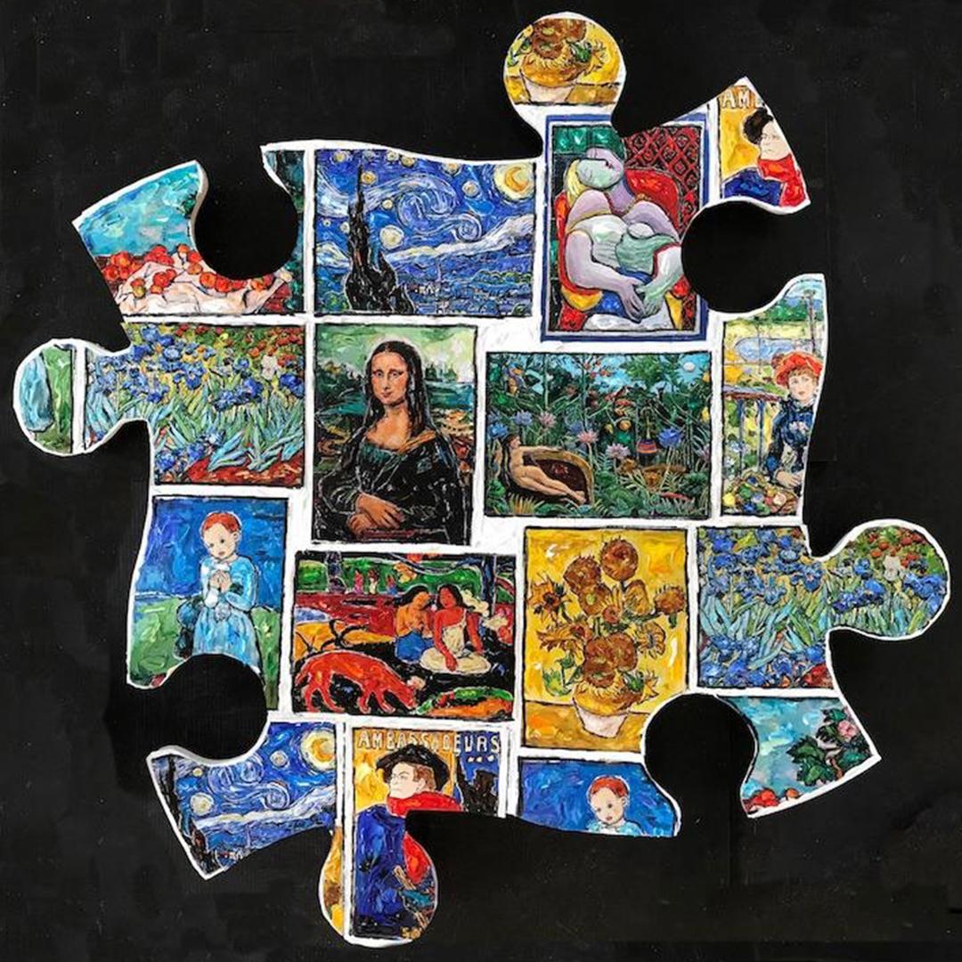 Le Pop Art contemporain en hommage aux maîtres