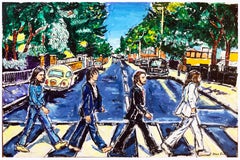 Contemporary Pop Art 'Abbey Road'