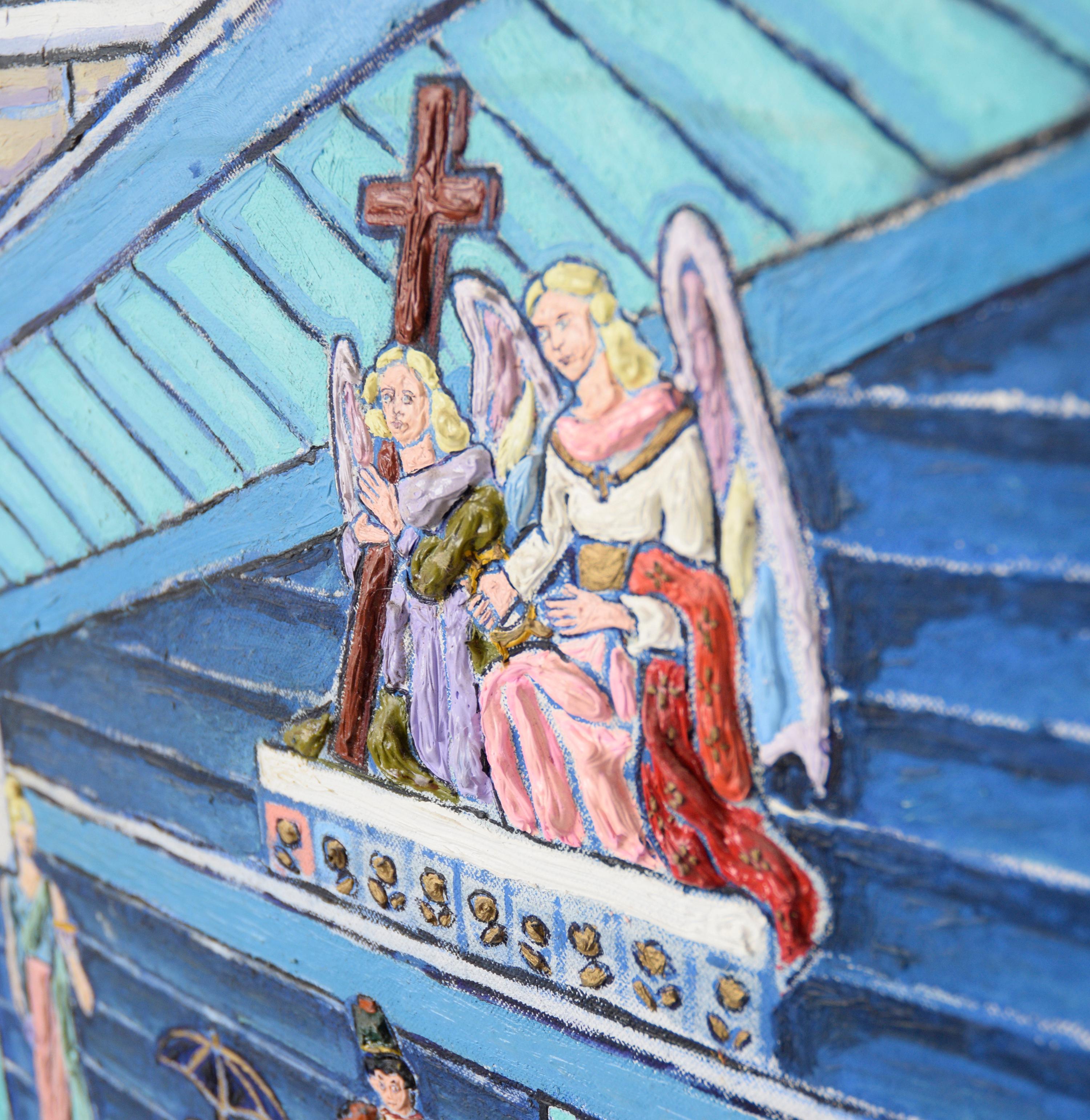 Merveilleuse peinture à l'huile 