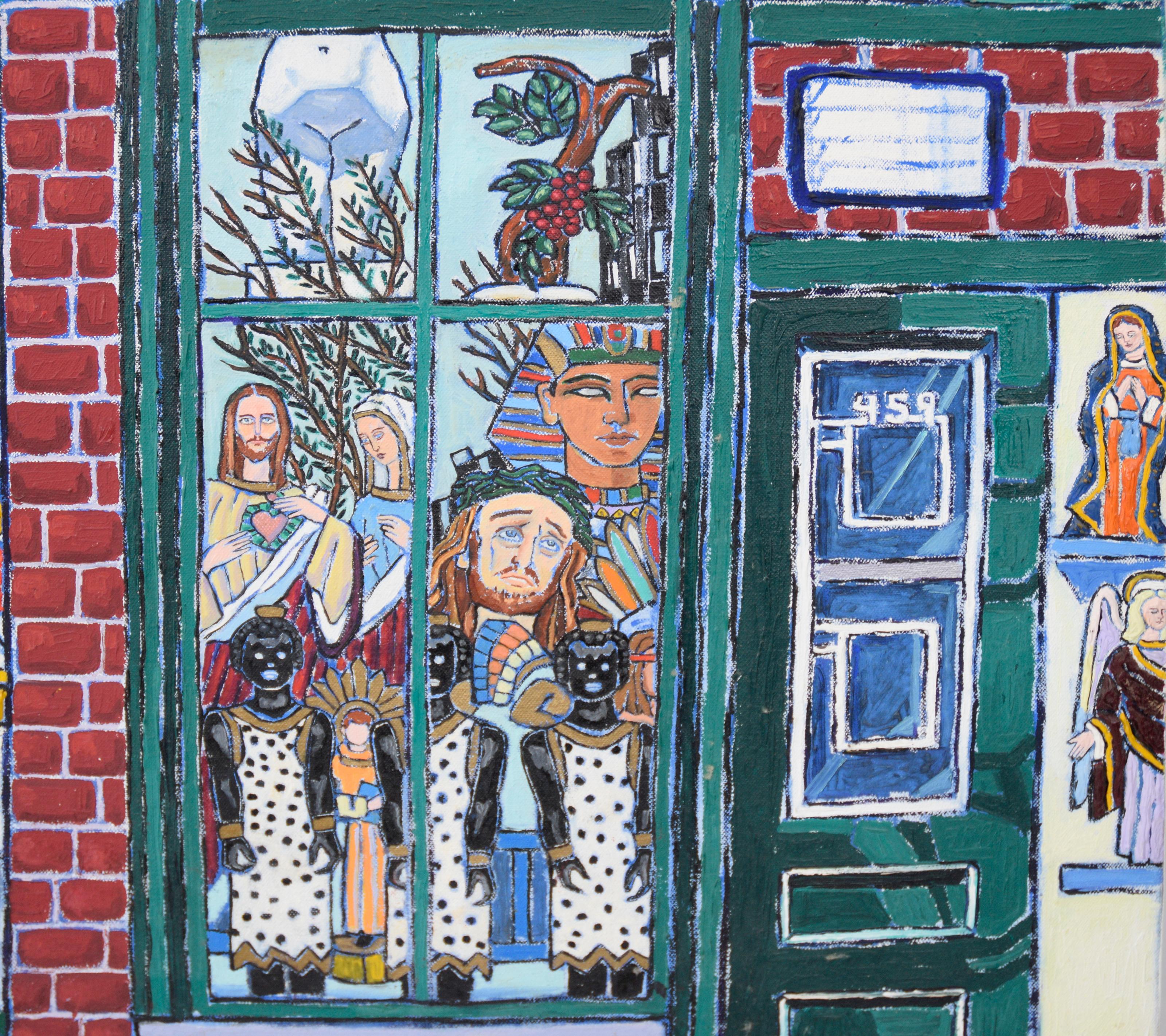 Grande peinture à l'huile du Chicago Trade Show « Makers of Original New Art » 3