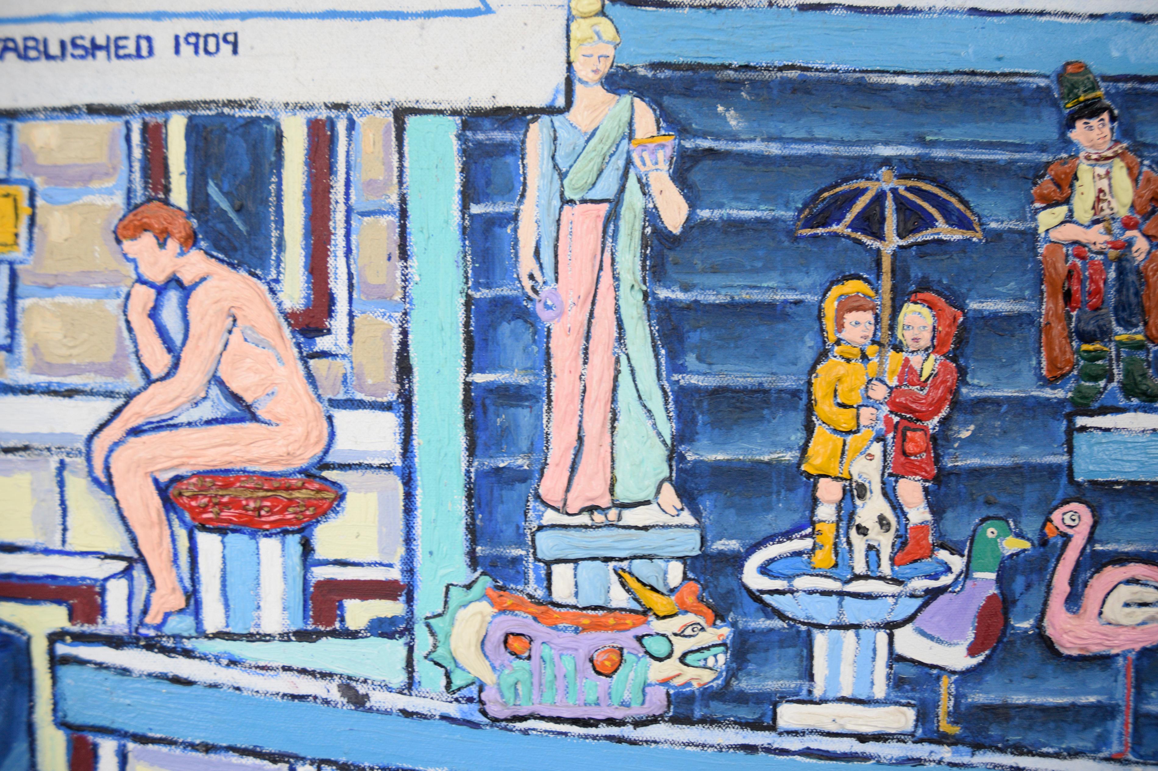 Grande peinture à l'huile du Chicago Trade Show « Makers of Original New Art » 5