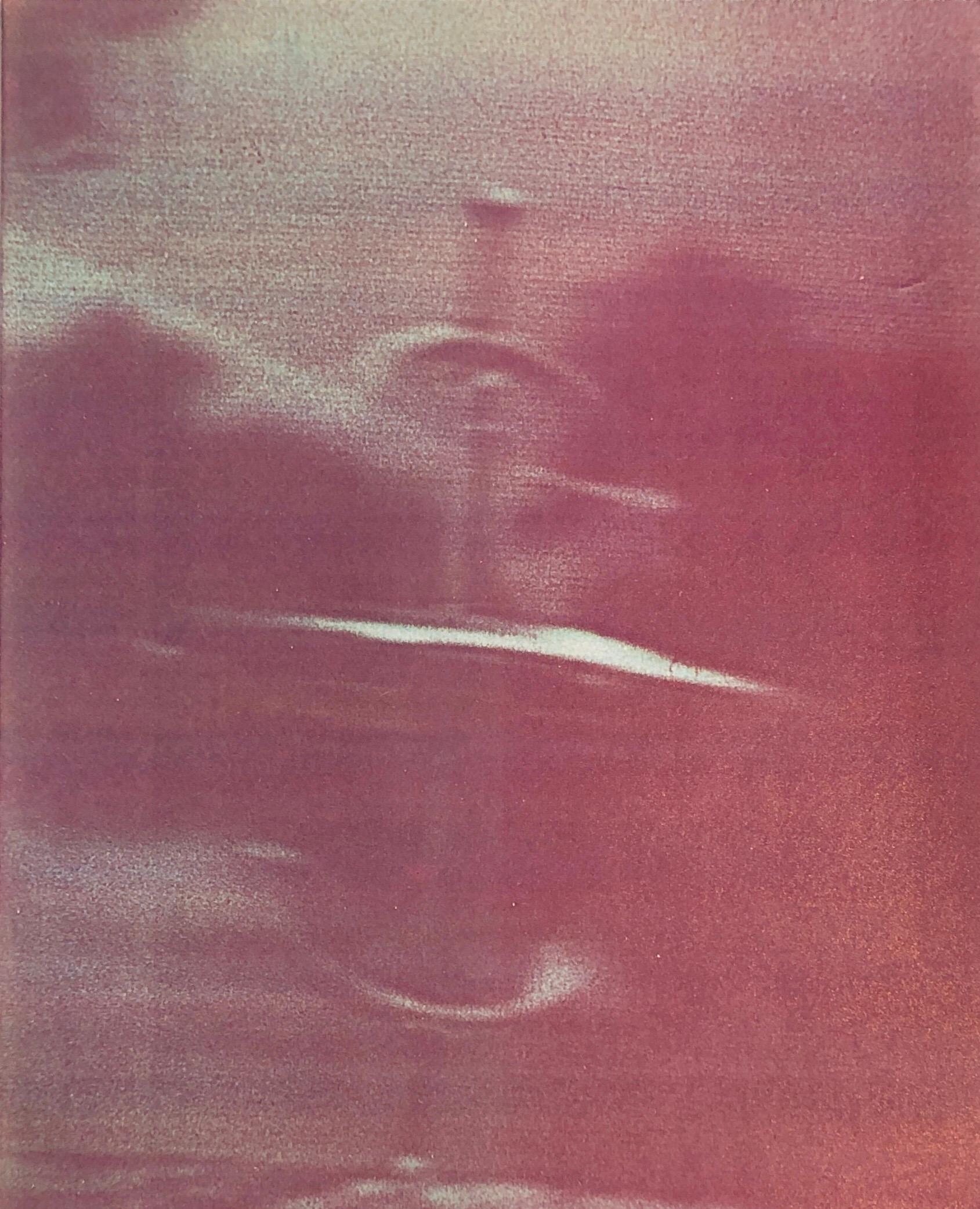 Photographie couleur Copier Print Museum Collected Art Xerography Seasons 1981 - Rose Still-Life Print par Leslie Schiff