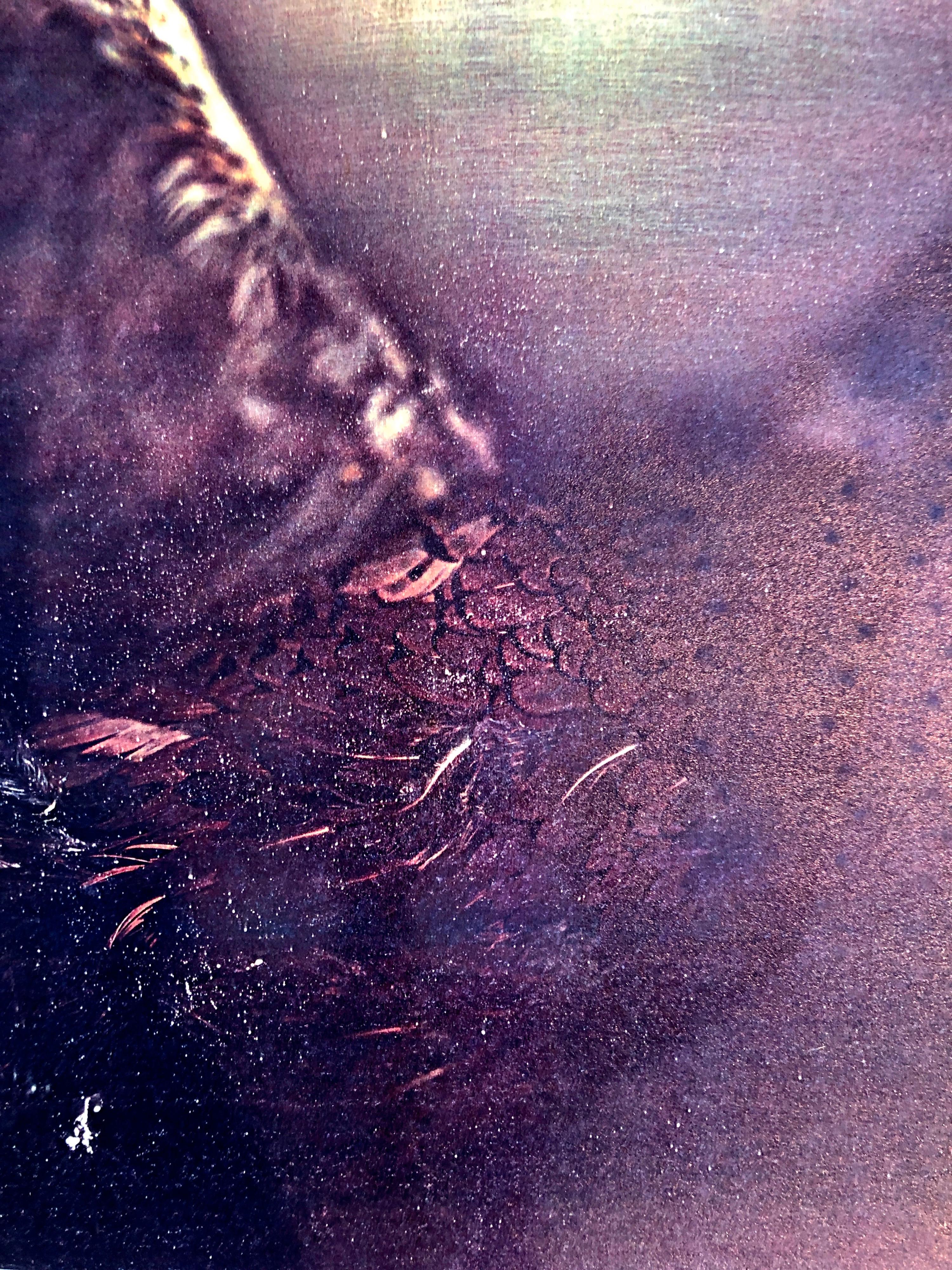 Photographie couleur Copier Print Museum Collected Art Xerography Seasons 1981 - Noir Color Photograph par Leslie Schiff