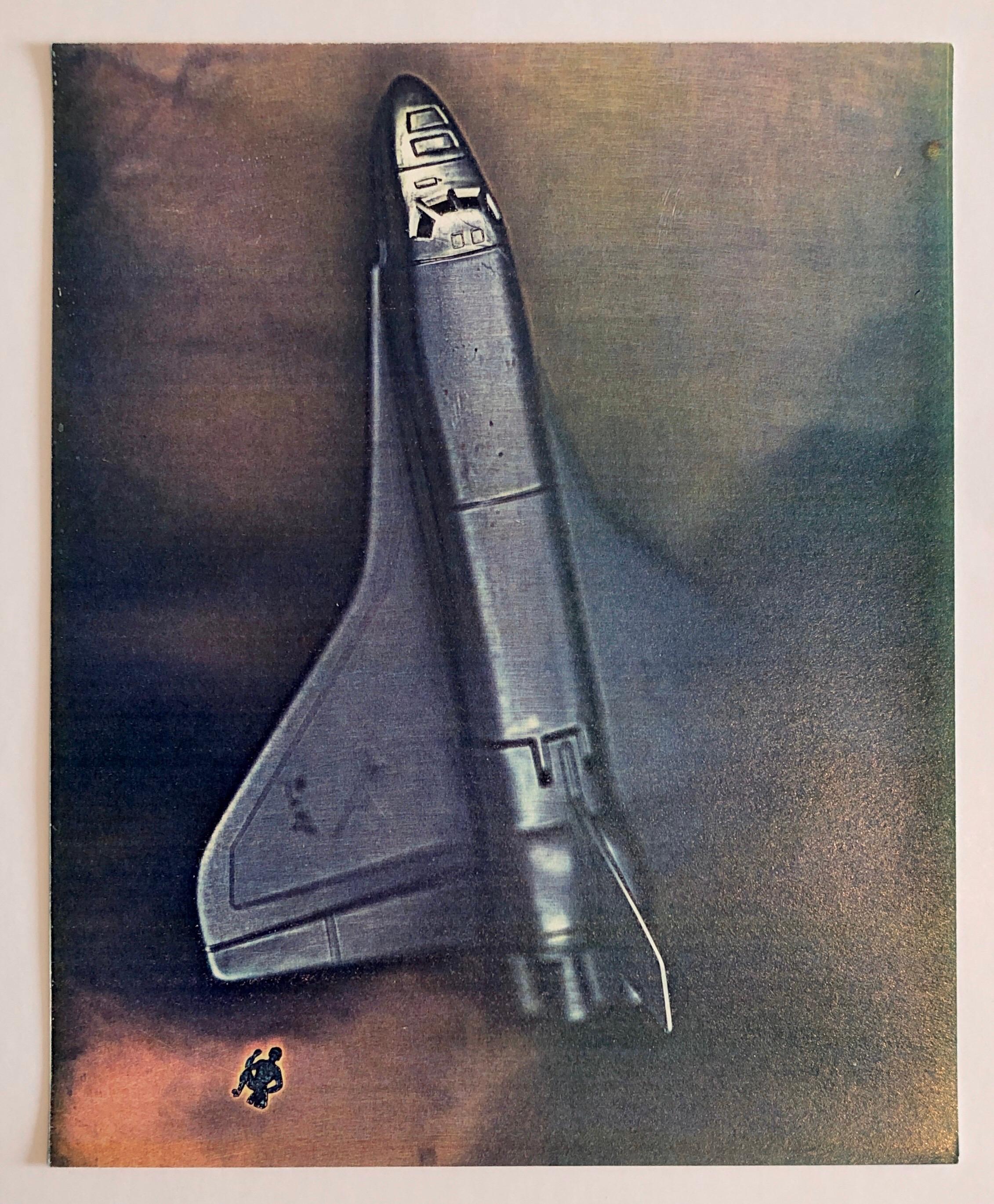 Estaciones 1981 Foto Color Copiadora Impresión Fotografía Museo Arte Coleccionismo Xerografía - Print Contemporáneo de Leslie Schiff