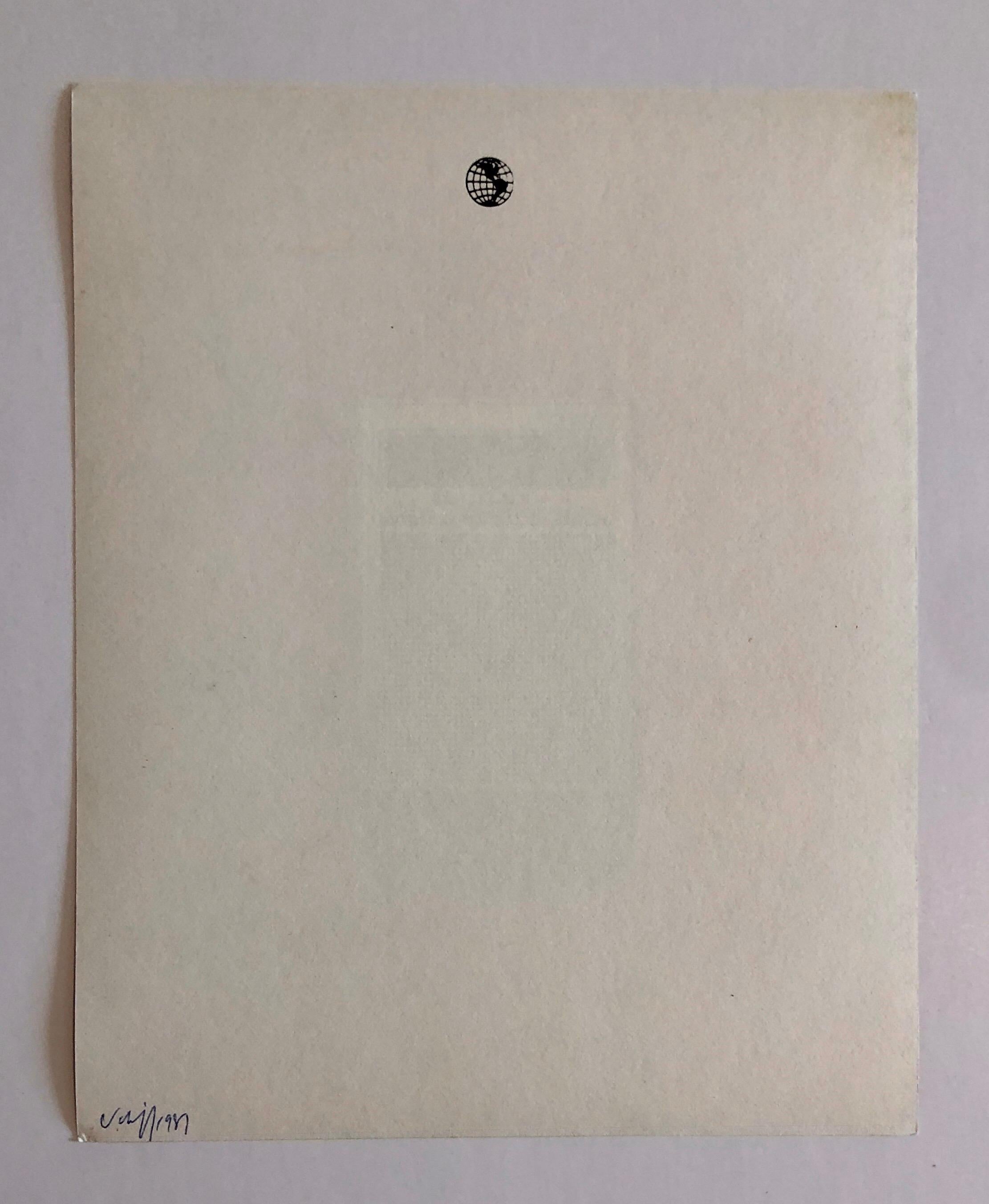 Photographie couleur Copier Print Museum Collected Art Xerography Seasons 1981 en vente 2