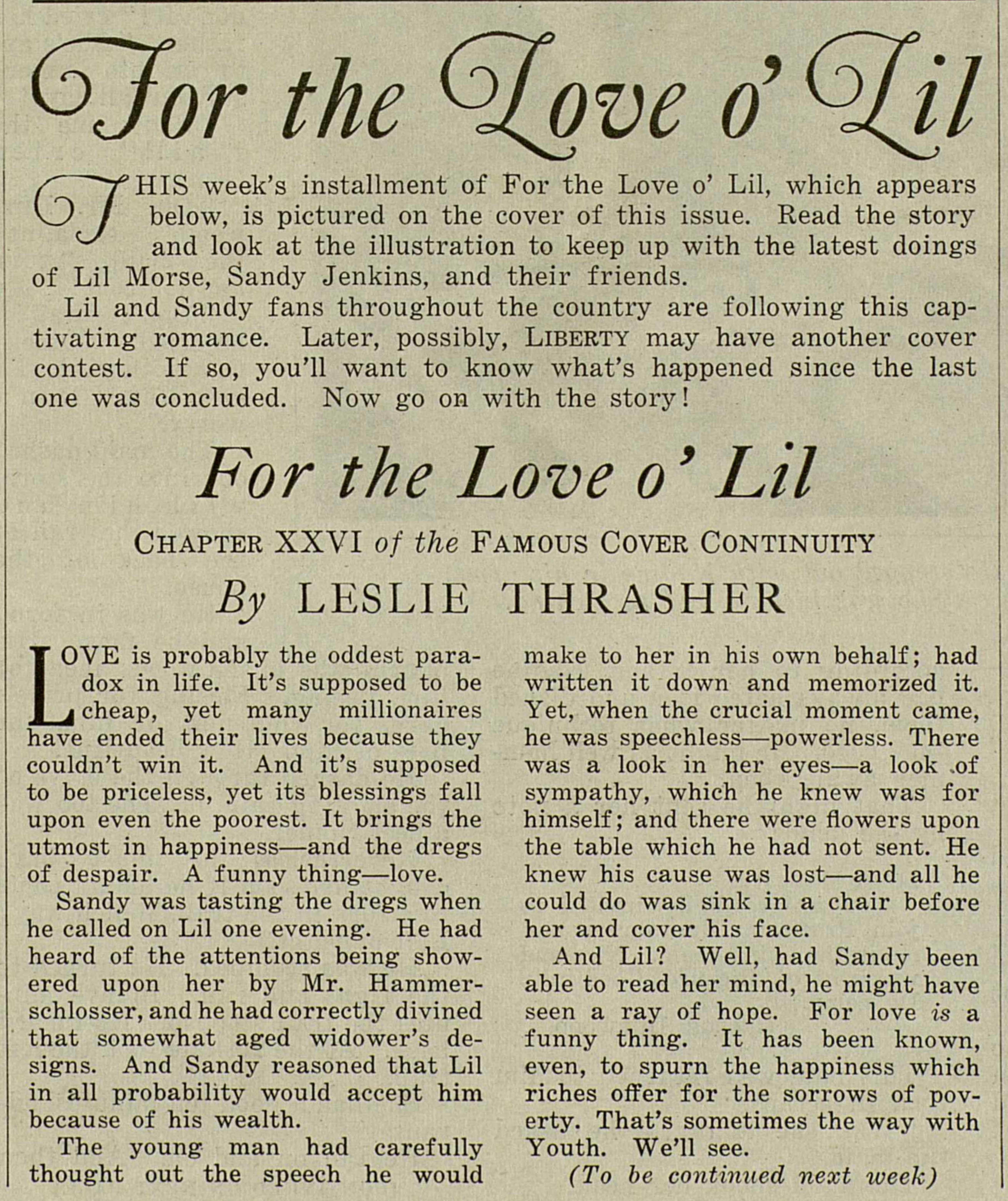Portada de la revista Liberty 