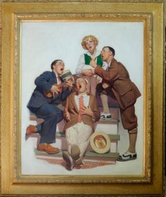 Un po' di aria calda (melodia) dalla copertina della rivista Open Spaces Liberty Magazine, 24 luglio 1926