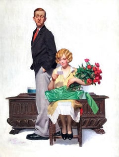 Roses with Mourning Due, Liberty Magazine Cover