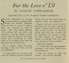 The Bad News, Liberty Magazine Cover, Oct. 2, 1926