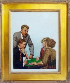 The Card Game, Liberty Magazine Cover