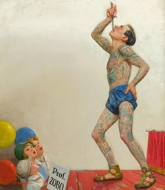 Vintage The Tattooed Man, Liberty Magazine Cover
