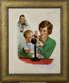 “You Tell Your Mother!” Original cover for Liberty Magazine
