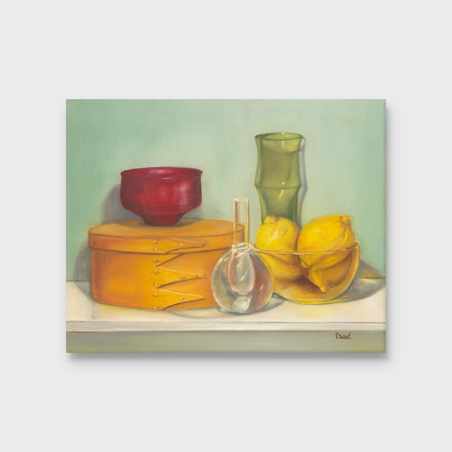 Pintura realista de bodegón, 