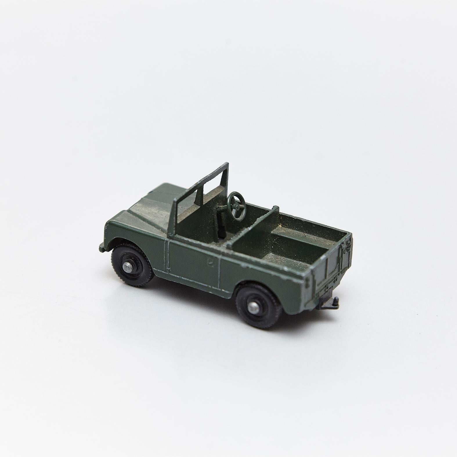 Modern Lesney Matchboxes Series Antique Metal Toy Cars Green Military, Free Shipping
