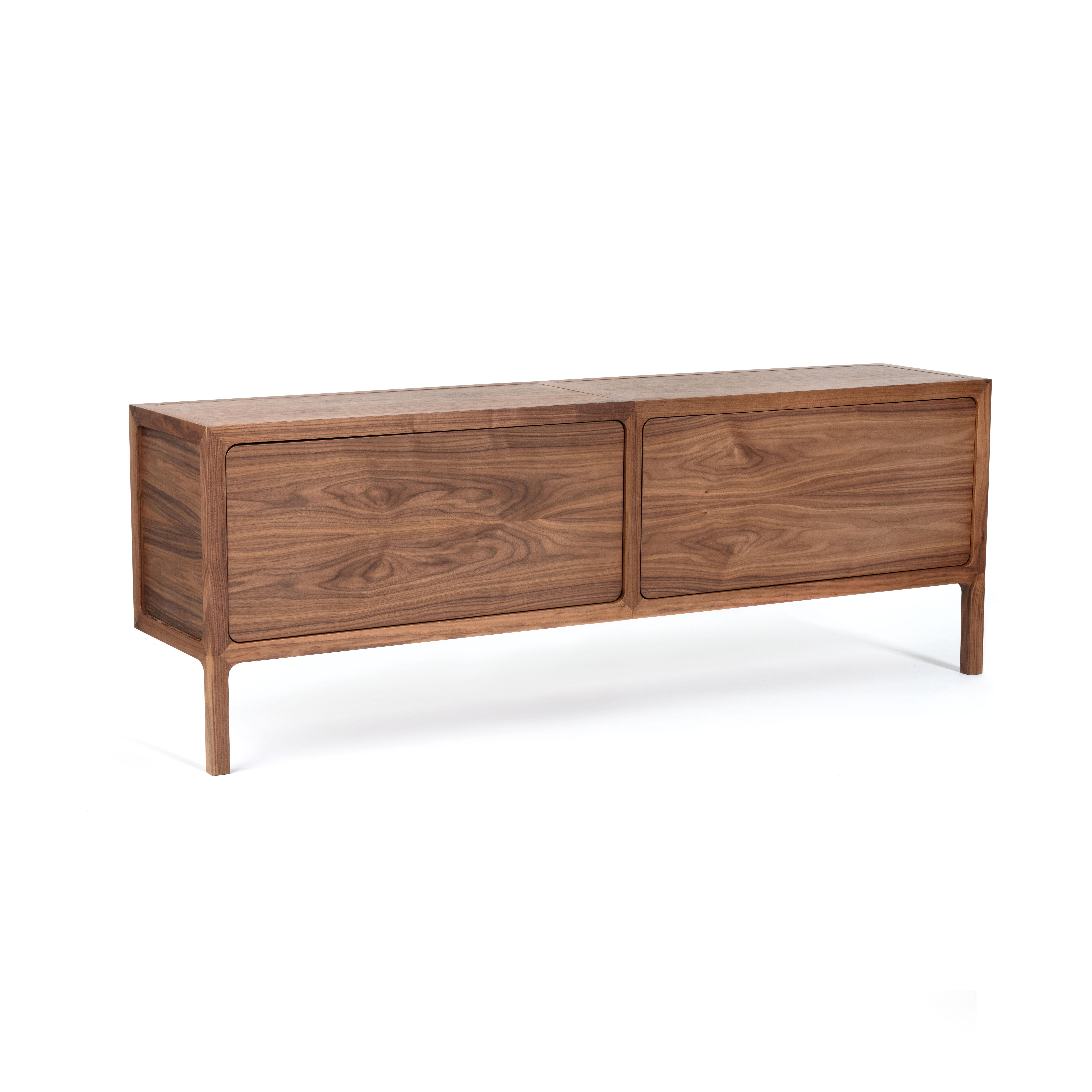 Modern Less Cabinet with Drawers by Mentemano For Sale