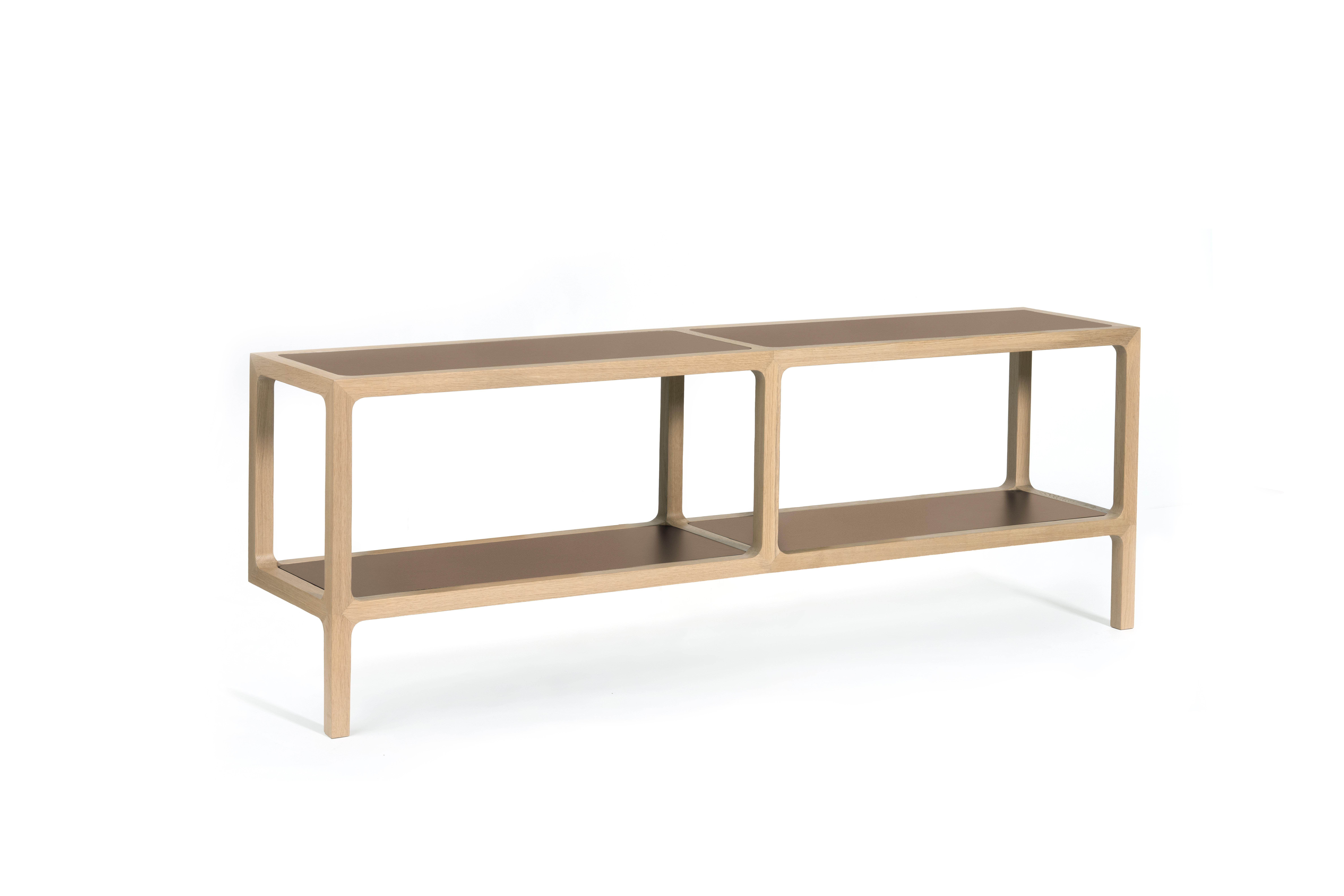 Less Oak Cabinet by Mentemano In New Condition For Sale In Geneve, CH