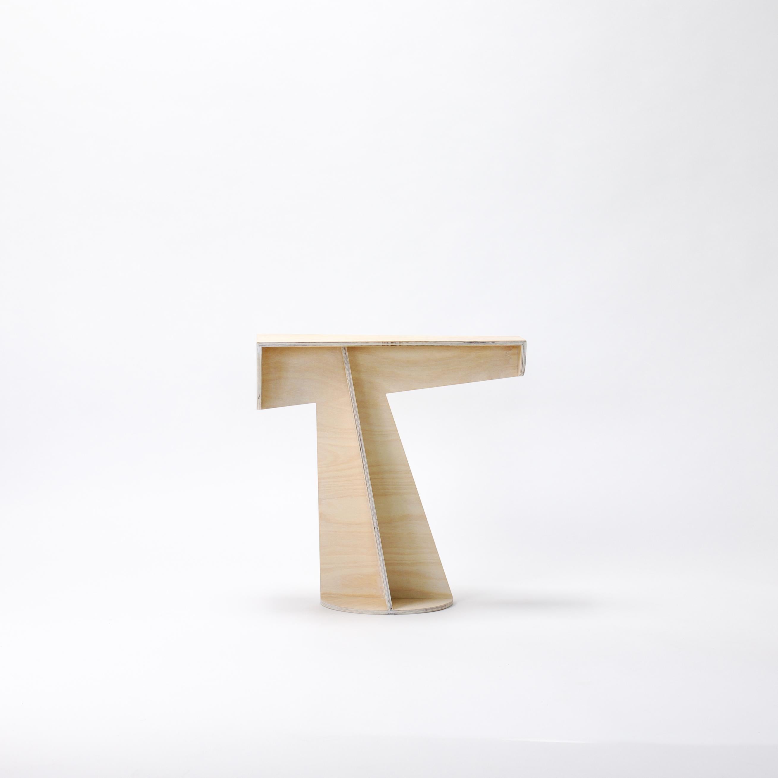 Post-Modern Less Side Table by Studio Yolk For Sale