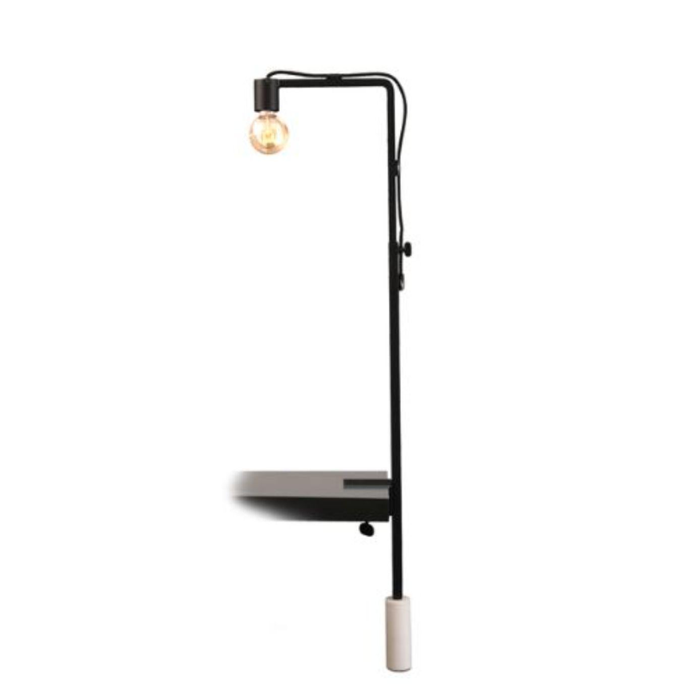 French Lest Desk Lamp by Radar For Sale