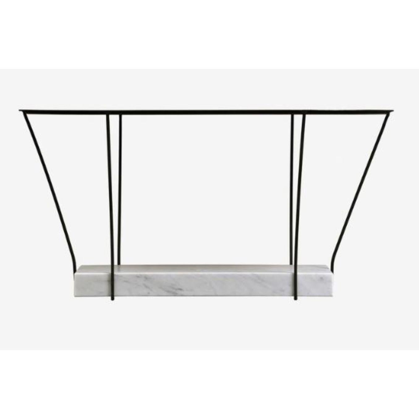 Modern Lest XL Coffee Table with Marble Base by Radar For Sale