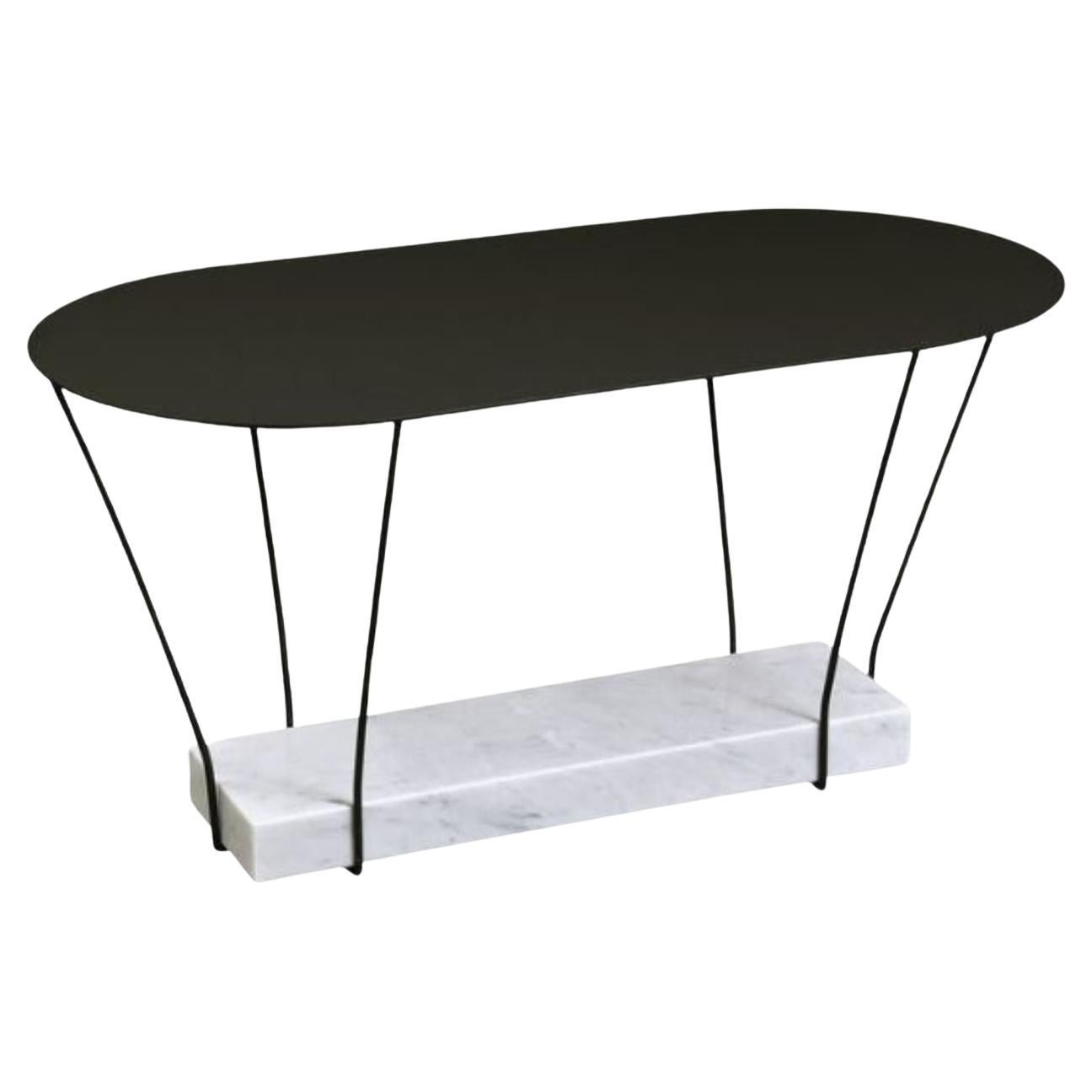 Table basse Lest XL avec base en marbre par Radar en vente