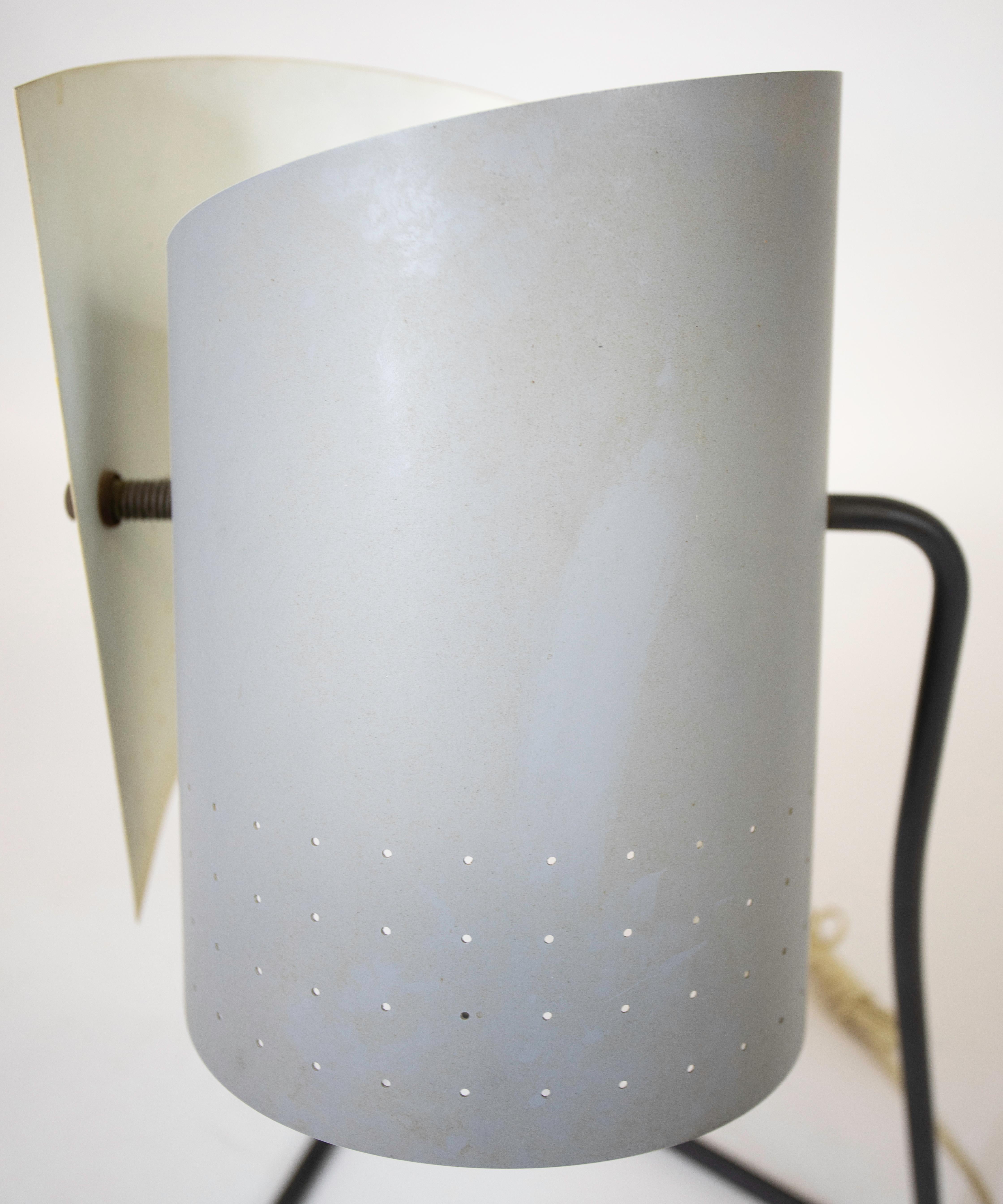 Metal Lester Geis T-5-G Table Lamp For Sale
