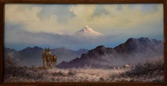 "DILIGENCIA A NINGUNA PARTE"  El Paso Artista WESTERN COWBOYS DESIERTO Y MÁS