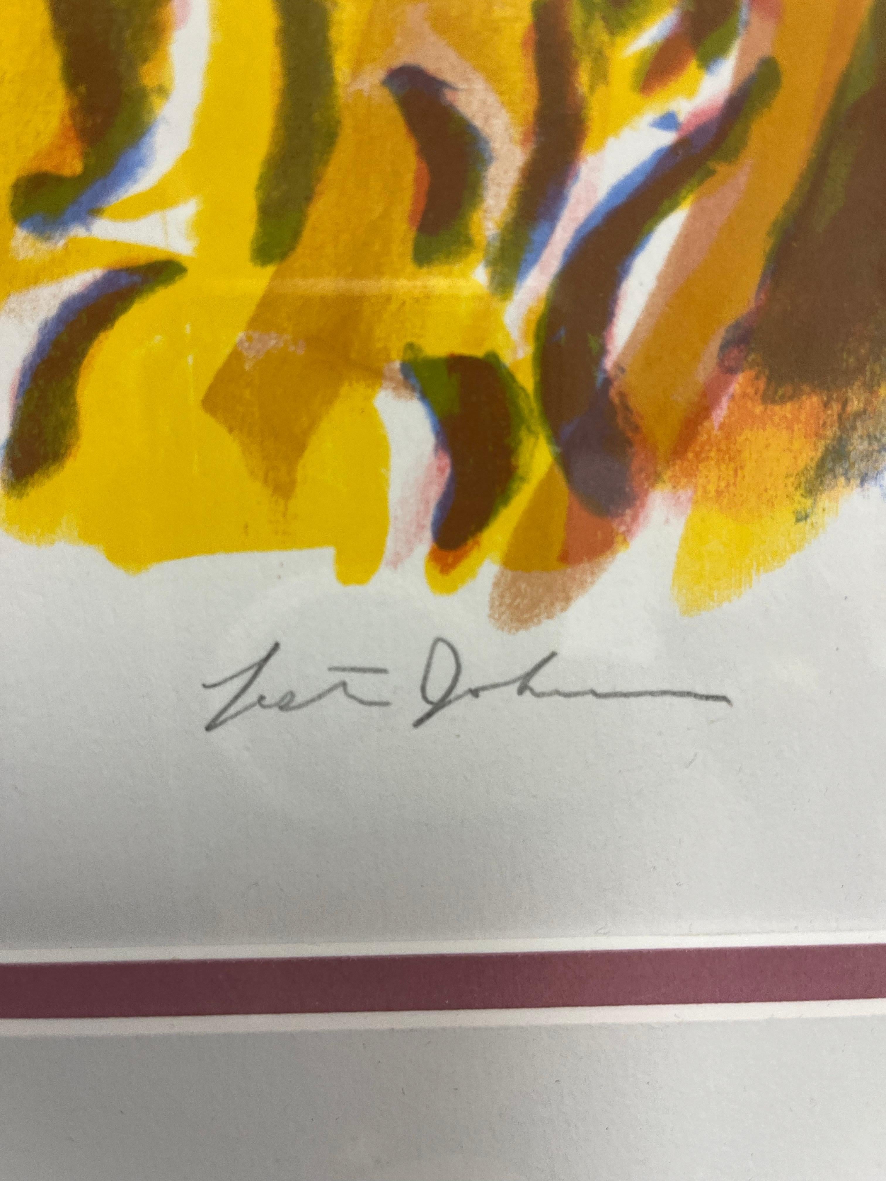 Artist: Lester Johnson, American (1919 - 2010)
Medium: Lithograph, signed and numbered in pencil
Edition: 200