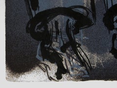 Frontal-Szene der Straße