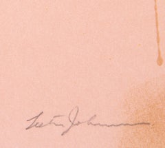 New York Dancers, Lithograph by Lester Johnson