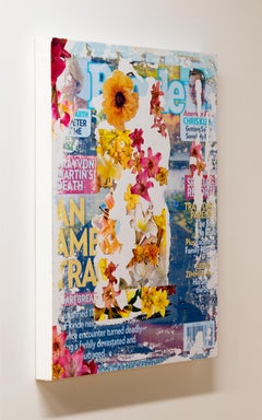 PRAY FOR THEM NOW, THEN COME PRAY FOR ME - Polymer Transfer on Panel