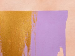 Lester Rapaport, Robin's Passing, acrylic on canvas, 54 x 84 inches