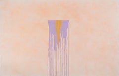 Lester Rapaport, El paso de Robin, acrílico sobre lienzo, 54 x 84 pulgadas