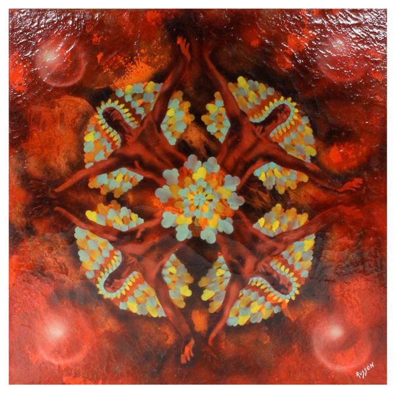 Lester Russon Kaleidoscopic Panting