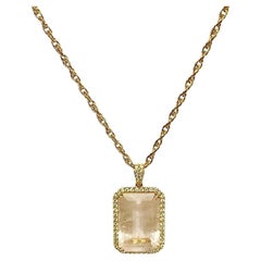 Lesunja La Vie Hidden Secret Love Yellow Gold Morganite 
Diamond