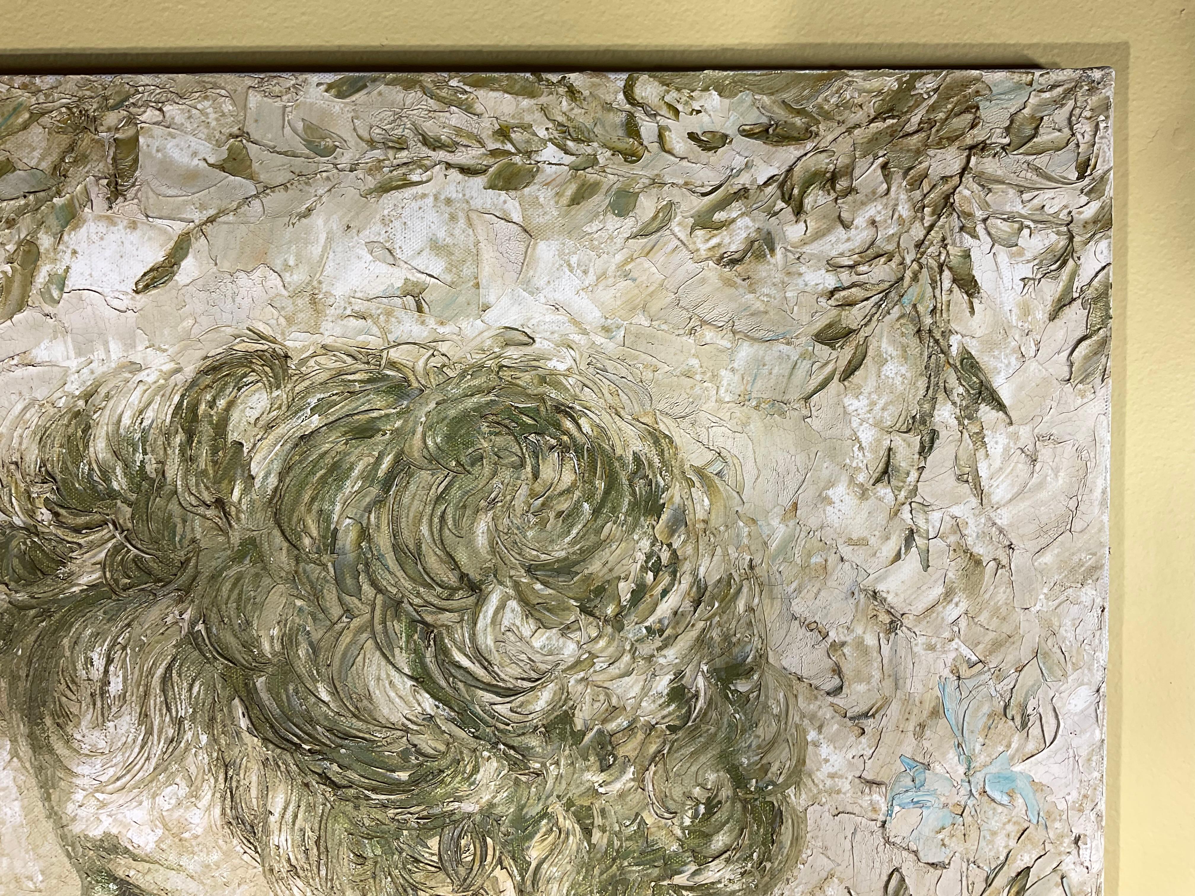 Lesver De Quiros A Cuban Postwar & Contemporary artist. In Good Condition For Sale In Delray Beach, FL