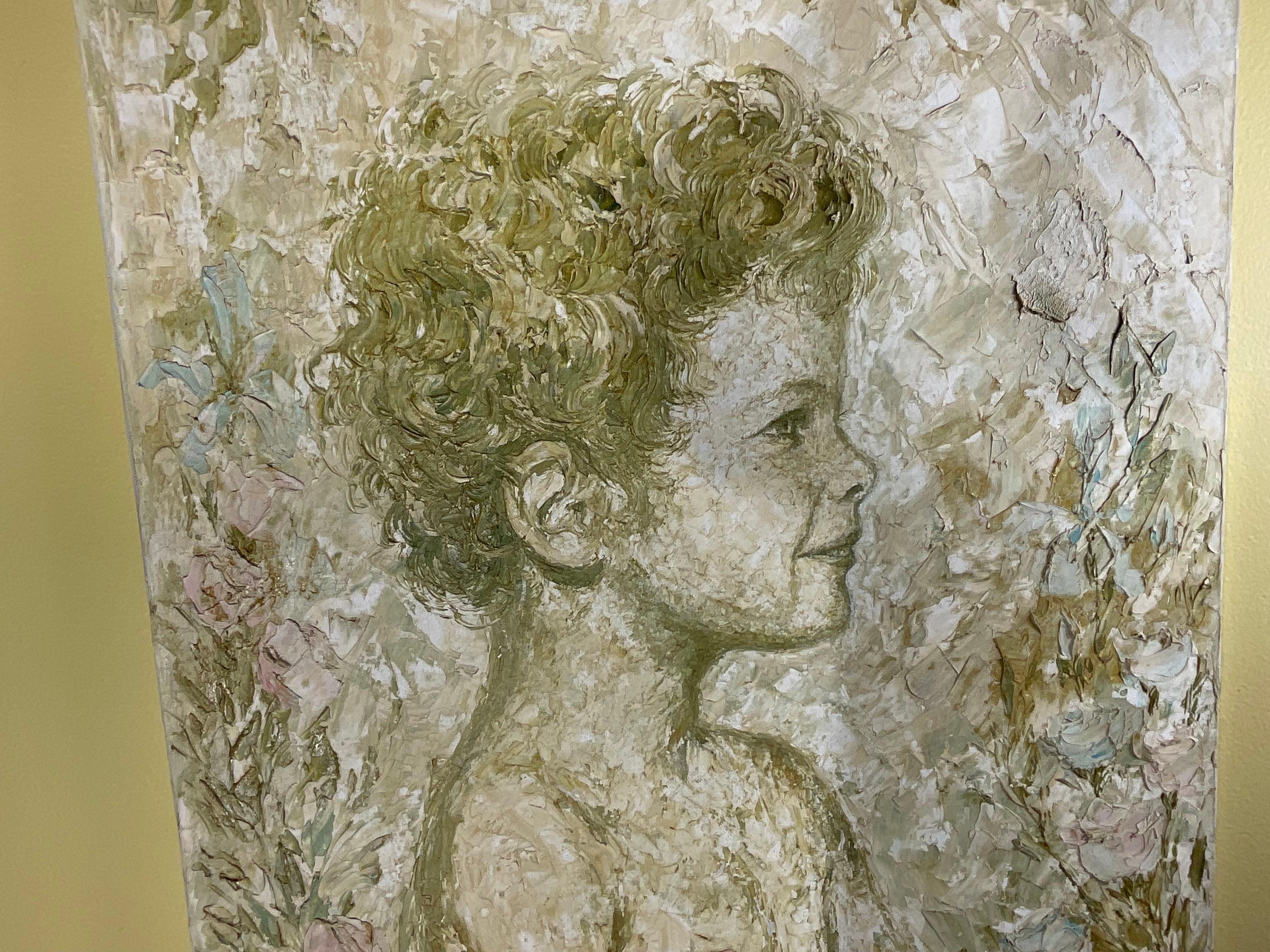 Lesver De Quiros  A Cuban Postwar & Contemporary artist. In Good Condition For Sale In Delray Beach, FL