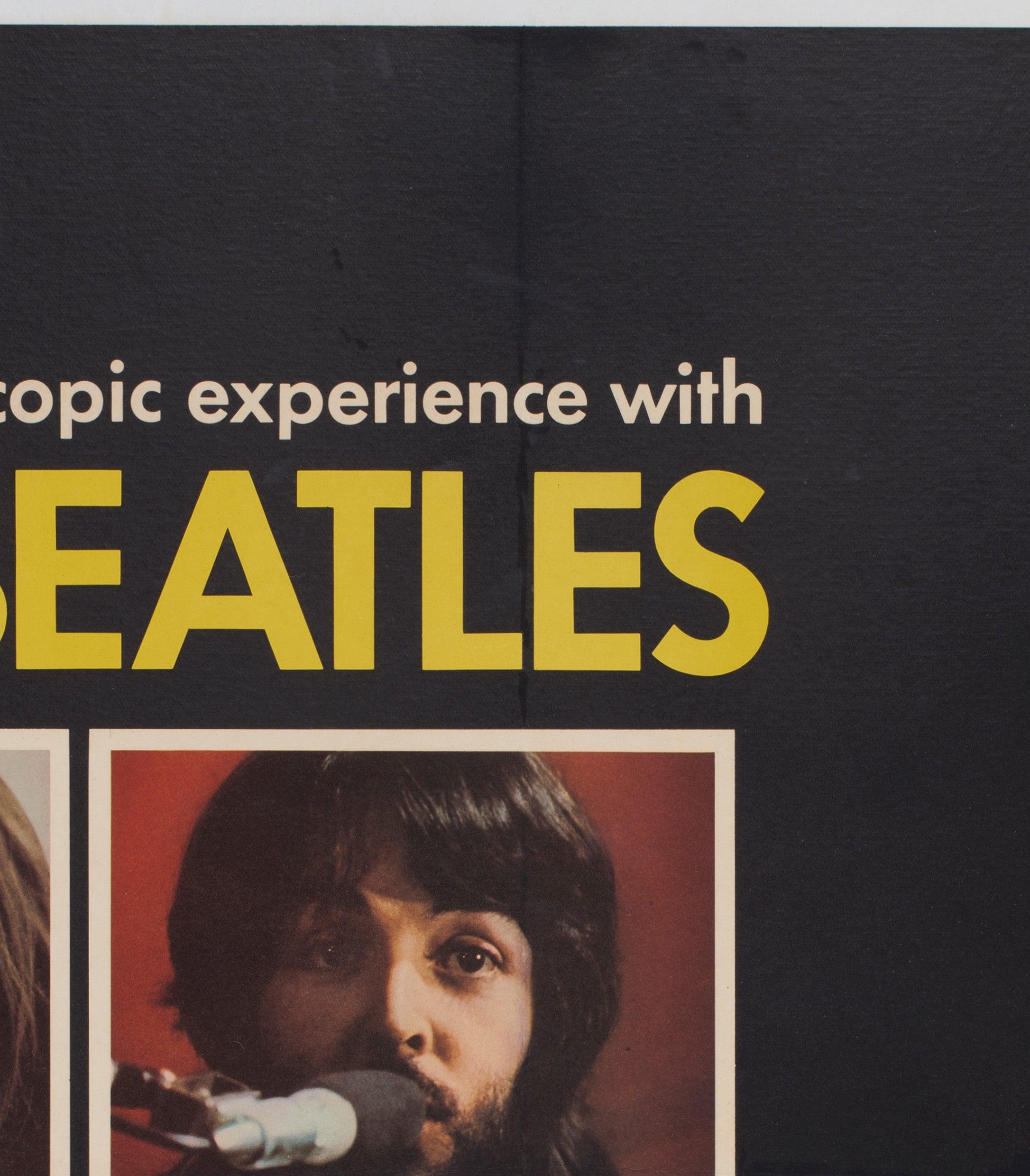 Let It Be 1970 UK Quad Film Poster, The Beatles In Good Condition For Sale In Bath, Somerset