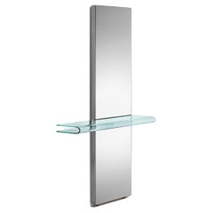 Let Me See Wall Mirror with Glass Console Table by Rodolfo Dordoni for Fiam