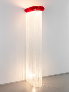 Let'em Shine Art red wall lamp by Paola Pivi Paradisoterrestre Edition