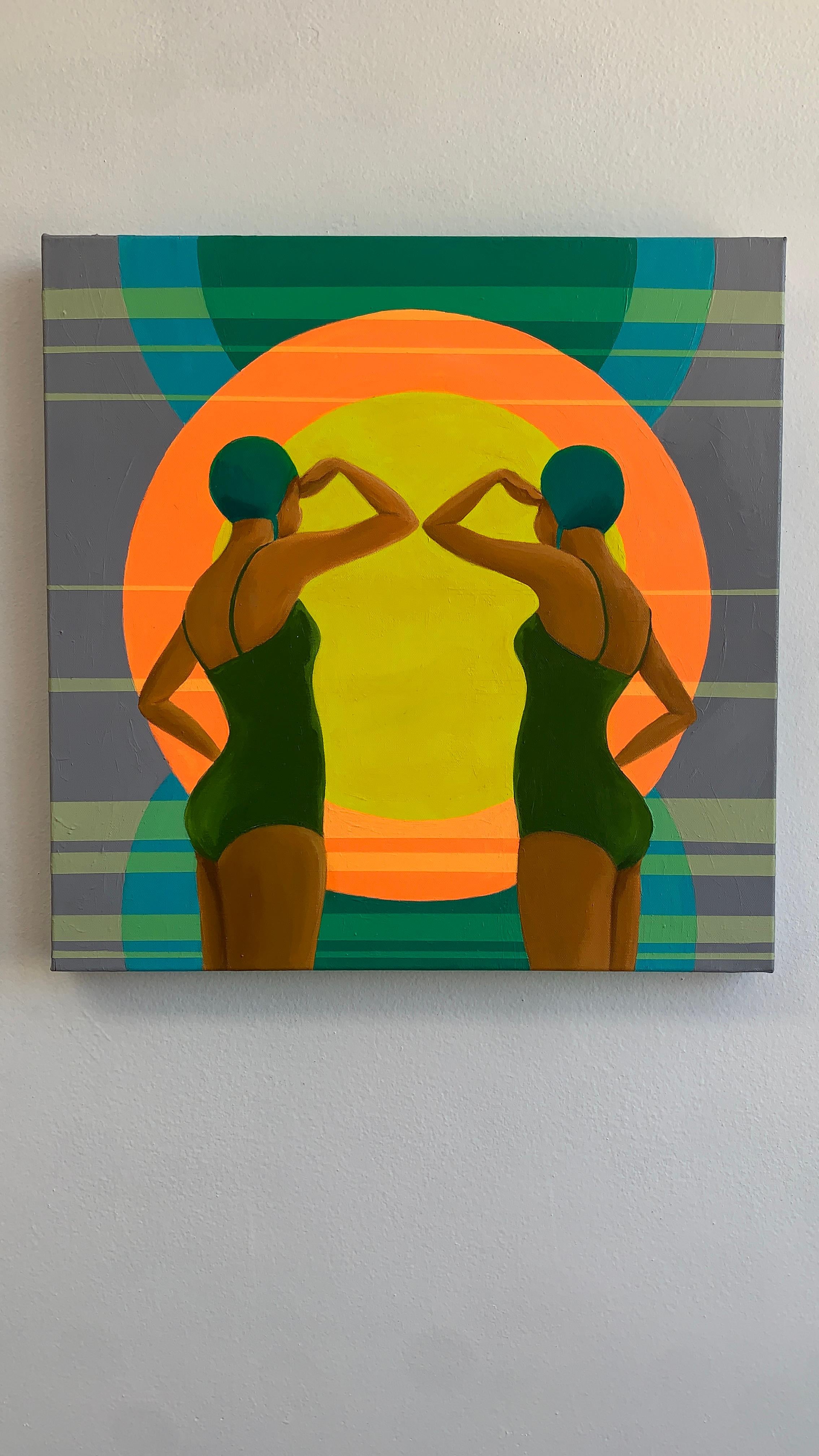 Double Vision, Originalgemälde (Zeitgenössisch), Painting, von Leticia Lacy