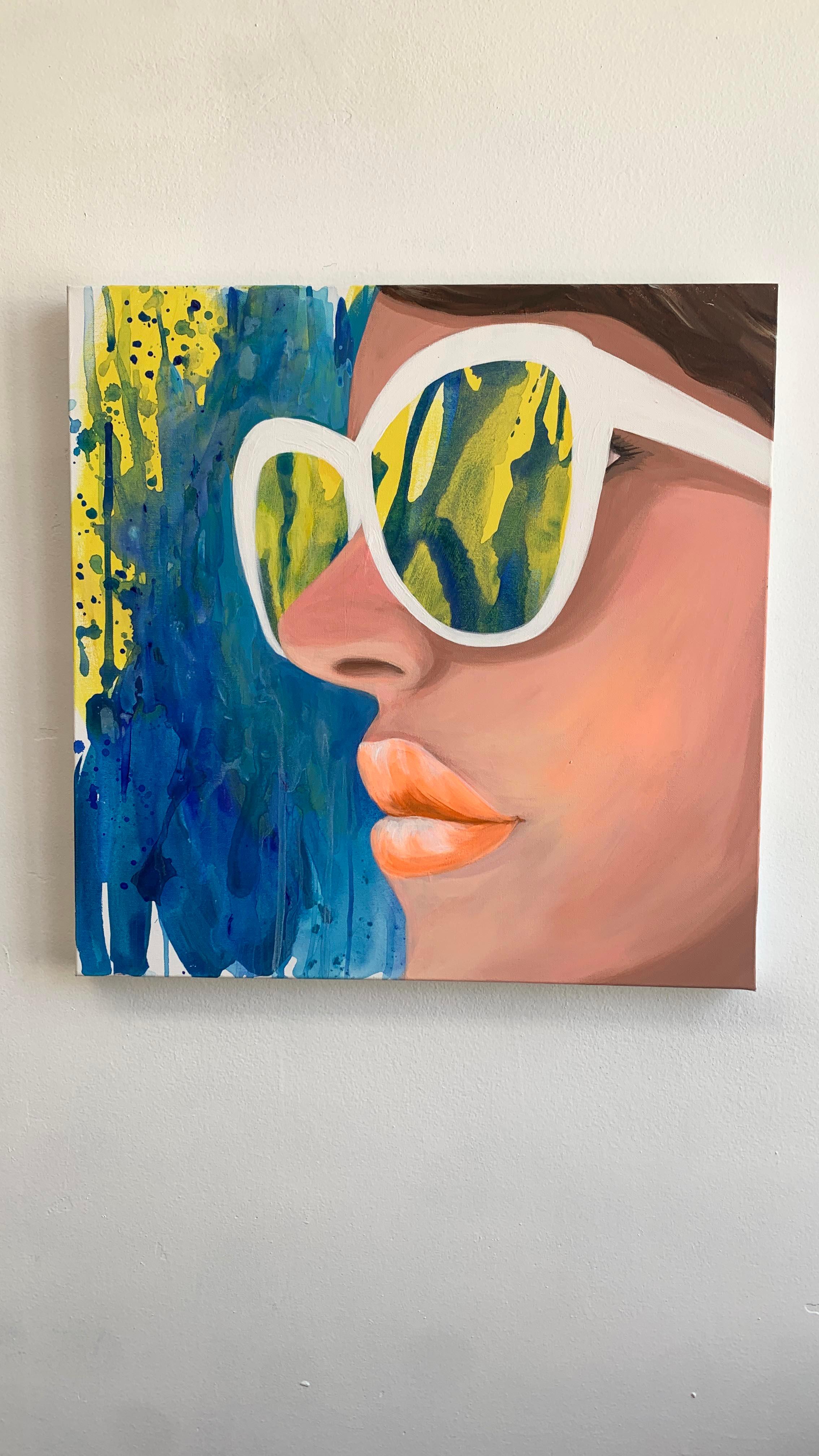 Neue Farbtöne, Originalgemälde (Zeitgenössisch), Painting, von Leticia Lacy