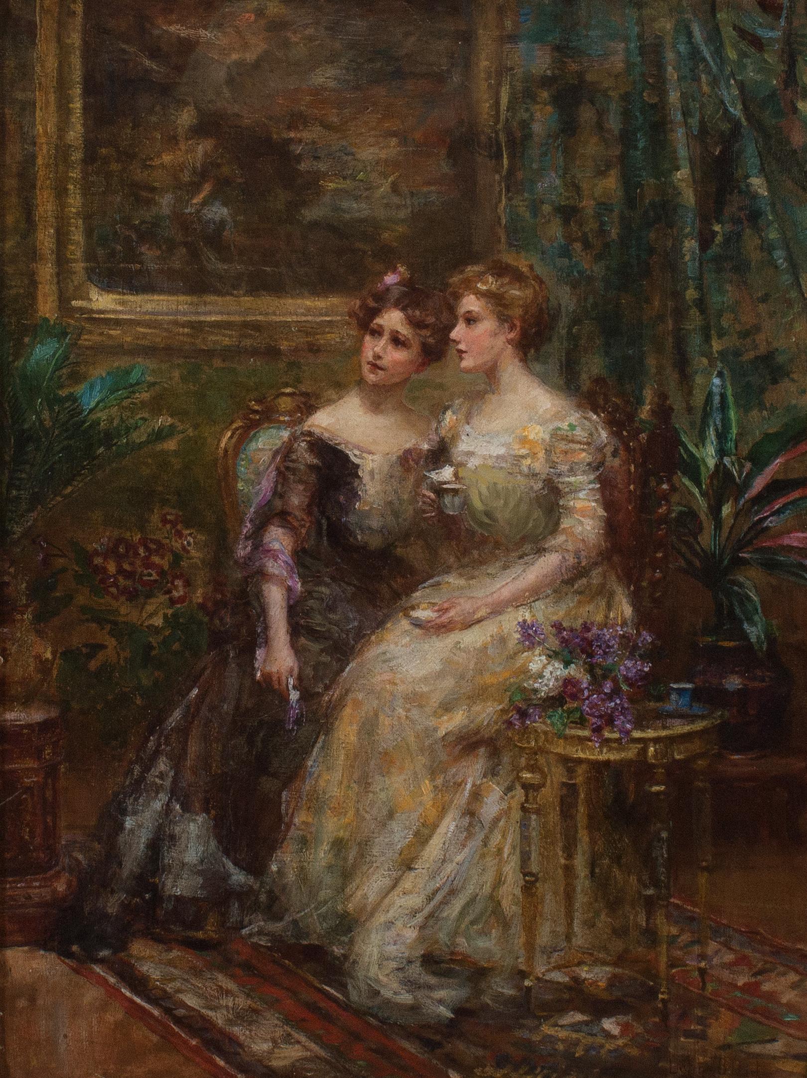 Victorian Ladies, by female artist Letitia Bonnet Hart