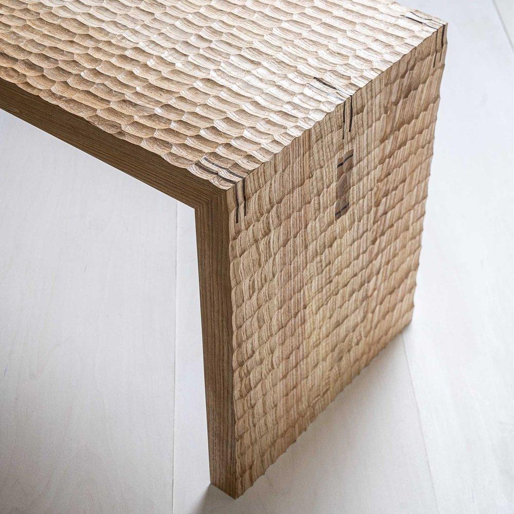 Elm Leto Bench by Mythology For Sale