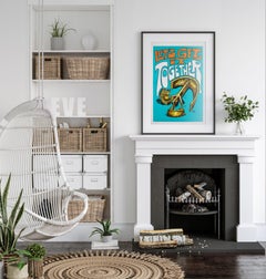 Let's Get It Together 1970s American Ban the Bomb CND Political/Protest Poster