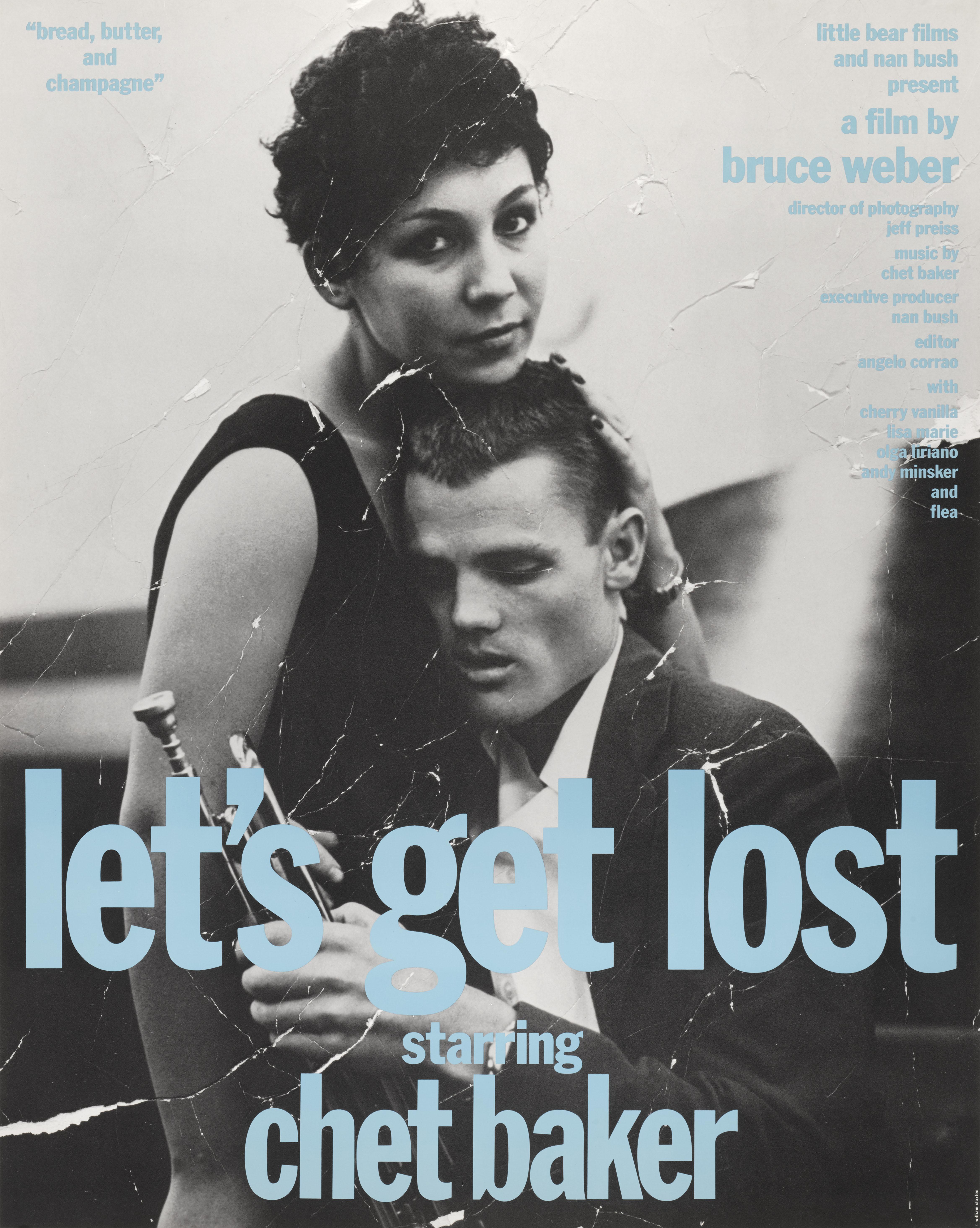 Affiche originale du film américain « Let's Get Lost » (L'enfer) Excellent état - En vente à London, GB