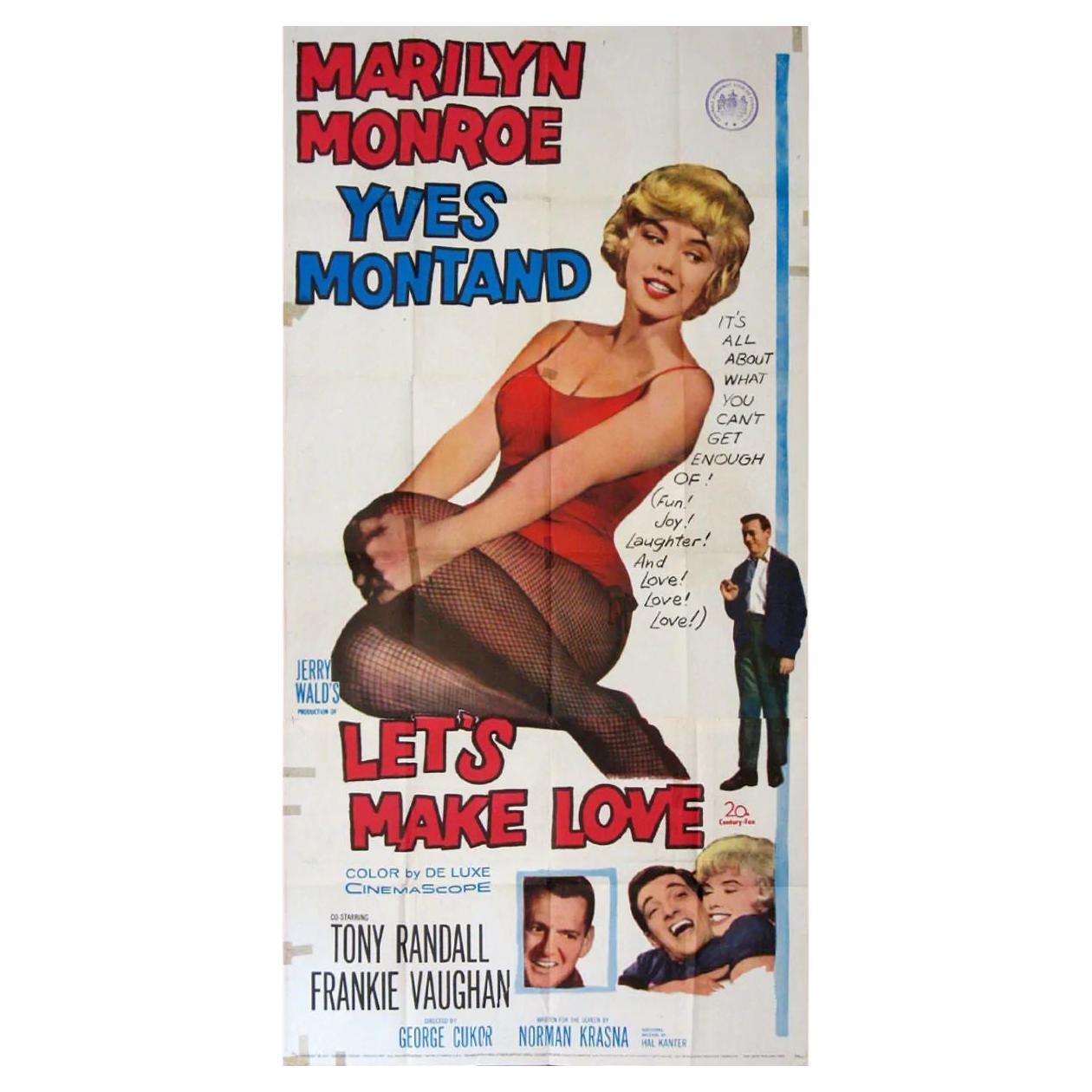 Let's Make Love, Unframed Poster, 1960 For Sale